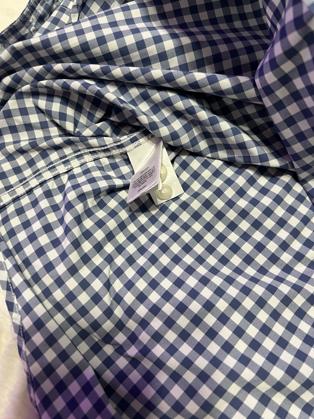 Vineyard Vines Performance Checked Long Sleeve Bu… - image 5