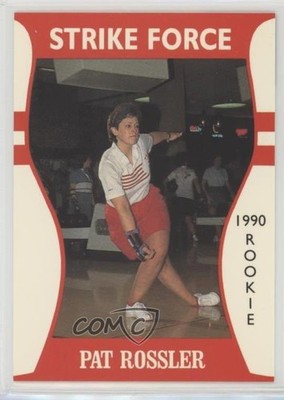 1991 Little Sun Ladies Pro Bowling Tour Strike Force Pat Rossler #46 0w6