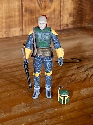 Hasbro SW Clone Wars 2009 Vintage Jodo Kast mit Blaster Kmart Exclusive (RAR)