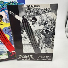 Val d'Isere Skiing & Snowboarding - Atari Jaguar [w/ Manual & Box]