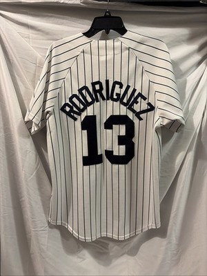Vintage Majestic New York Yankees Alex Rodriguez 13 Pinstripe Jersey Mens M