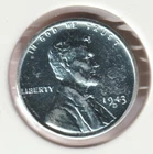 1943 WWII Lincoln Wheat Steel Penny Collectible US Collection Very Good War Coin