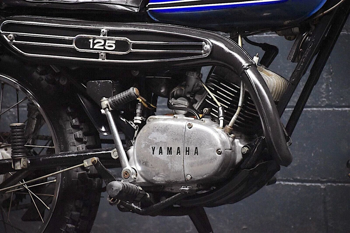 An Original 3,000-Mile '73 Yamaha AT3 Survivor
