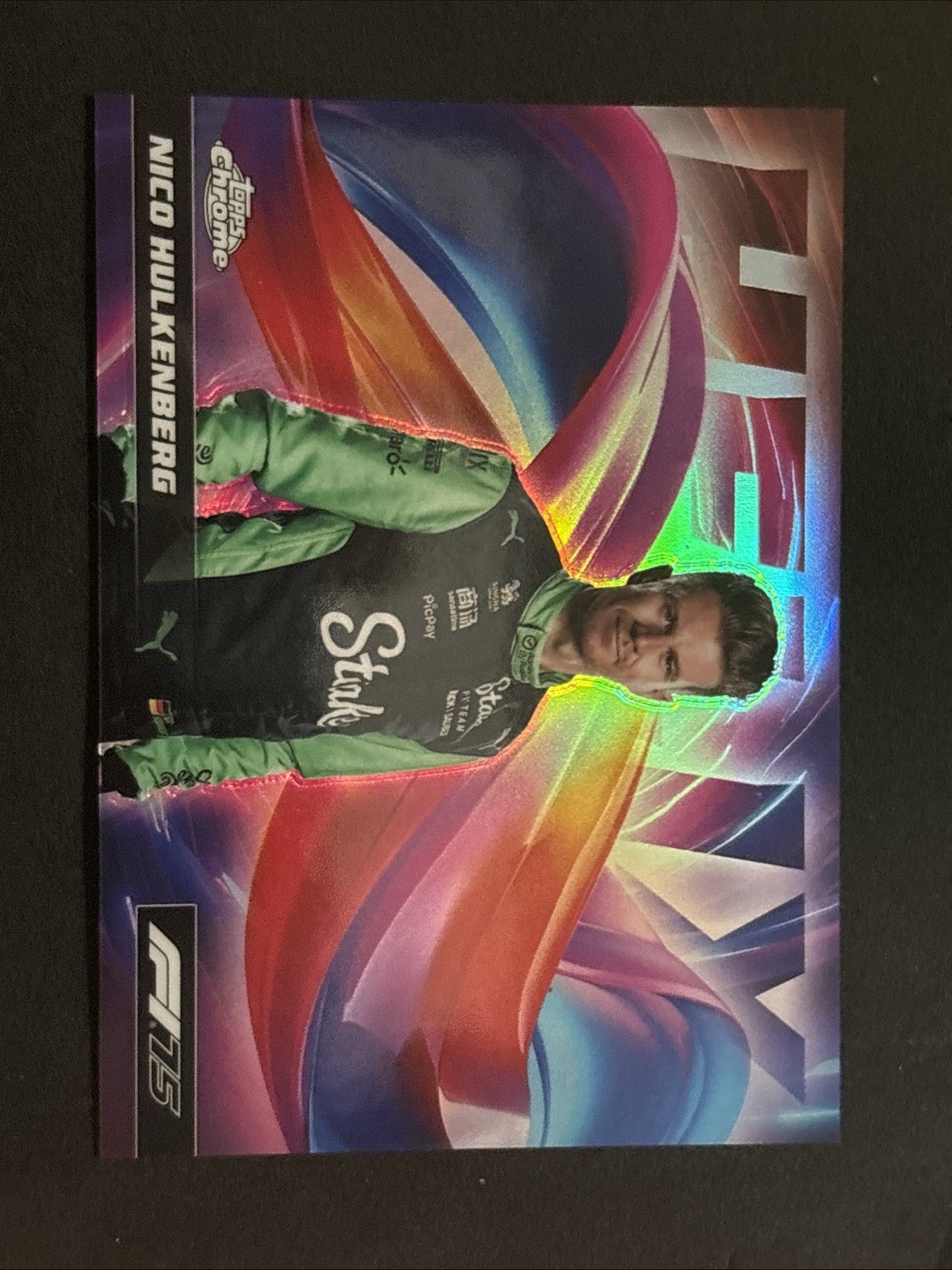 Topps 2025 Chrome Formula 1 F1 Helix Nico Hulkenberg HLX-19