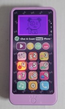 LEAP FROG CHAT COUNT EMOJI PHONE PURPLE WORKING TESTED PRE-OWNED