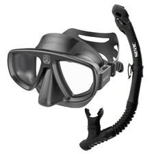 Set Bis Extreme Dry, Scuba Diving and Snorkel with Dry Top System and Purge V...