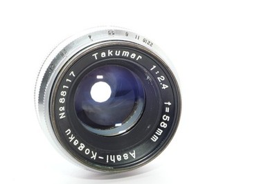 「作例付き」完動美品Asahiflex iia Takumar 58mmF2.4 Asahiflex IIa early Japanese SLR camera. Takumar 58mm f2.4 lens