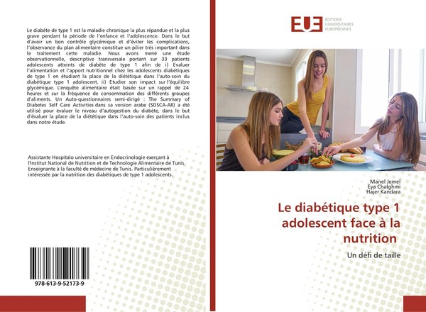 Le DiabéTique Type 1 Adolescent Face à La Nutrition Eya Chalghmi-image