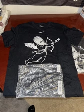 Nike x Drake Certified Lover Boy CLB Cherub Cupid Rap T-Shirt OVO Men’s X-Large