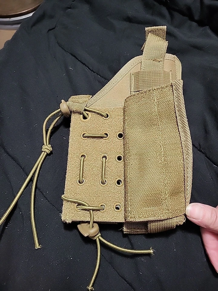 Vism Ambidextrous Modular Molle Holster/Tan CVHOL2953T - Image 3 of 3