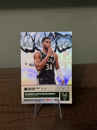 2025-26 Topps NBA Hoops #BO-4 Giannis Antetokounmpo BOOM SHAKA LAKA Case Hit