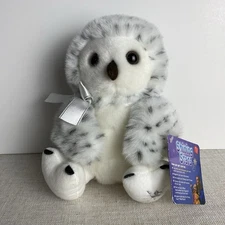Russ Berrie Shining Stars Snowy Owl Brand New With Tag. 8” Sitting