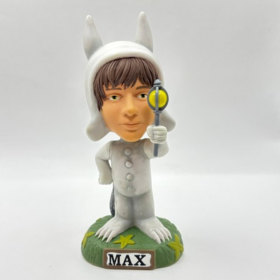 #ad #ad Funko Wacky Wobbler Bobble Head Where the Wild Things Are Max Loose Paint Flaw $7.20