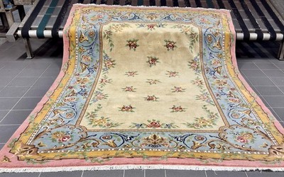 Perser/Orientteppich Aubusson 250x350 cm ( frisch gewaschen) N0346