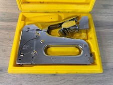 Arrow Fastener Co Made In USA T-50 Stapler Gun Kit Boxed With Attachments