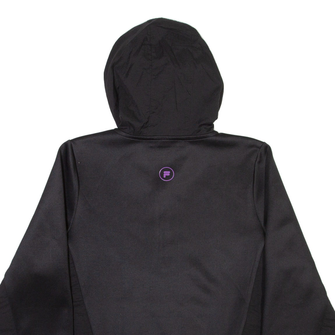 FILA Felpa con Cappuccio Uomo Nera M