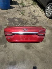2019 INFINITI Q50 SEDAN RED SPORT 400 OEM REAR TRUNK LID COVER