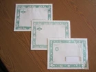 VINTAGE  1980'S COLECO CPK CABBAGE PATCH KIDS  ADOPTION PAPERS + FIRST YEAR CARD