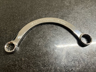 Snap On 14-17 mm 12-Punkt metrisch Halbmond Ringschlüssel CXM1417