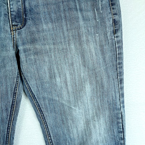Pantalones de mezclilla de pierna recta Five Elementz para hombre etiqueta azul talla 38x32 - Imagen 8 de 21
