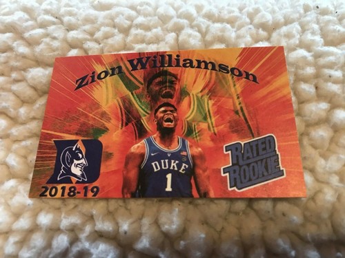 4X ZION WILLIAMSON LOT~CUSTOM - RATED ROOKIE STYLE~ ORANGE / BLUE DUKE~RC ~BIN! - Picture 10 of 11