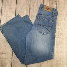 Boys TOMMY HILFIGER JEANS SIZE 10 Light Washed Cotton