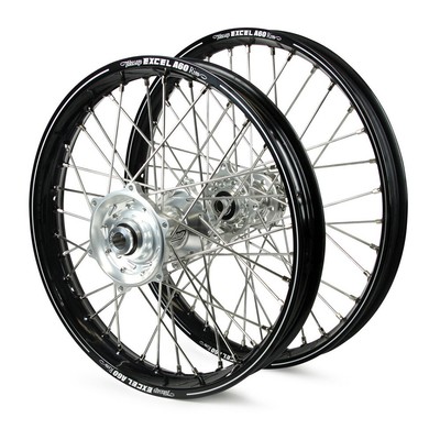 KTM 125 EXC 2003-2015 Wheel Set Black Excel A60 SNR MX Rims Silver ...