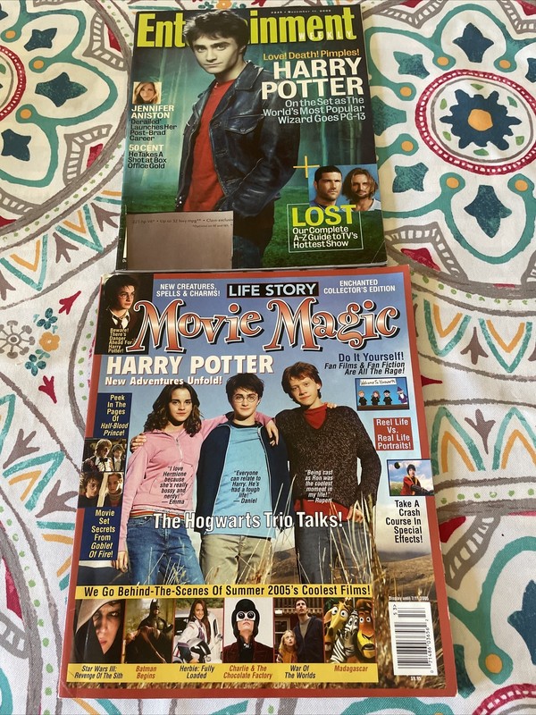 MOVIE MAGIC 2005 Harry Potter Enchanted Collector’s Magazine & Entertainment Mag