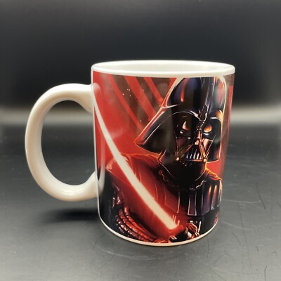 STAR WARS DARTH VADER Ceramic Coffee Cup GALERIE Mug Light Saber Lucasfilm 