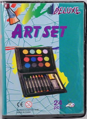 Kids Crafts – Mini Deluxe Art Set - 24 pc