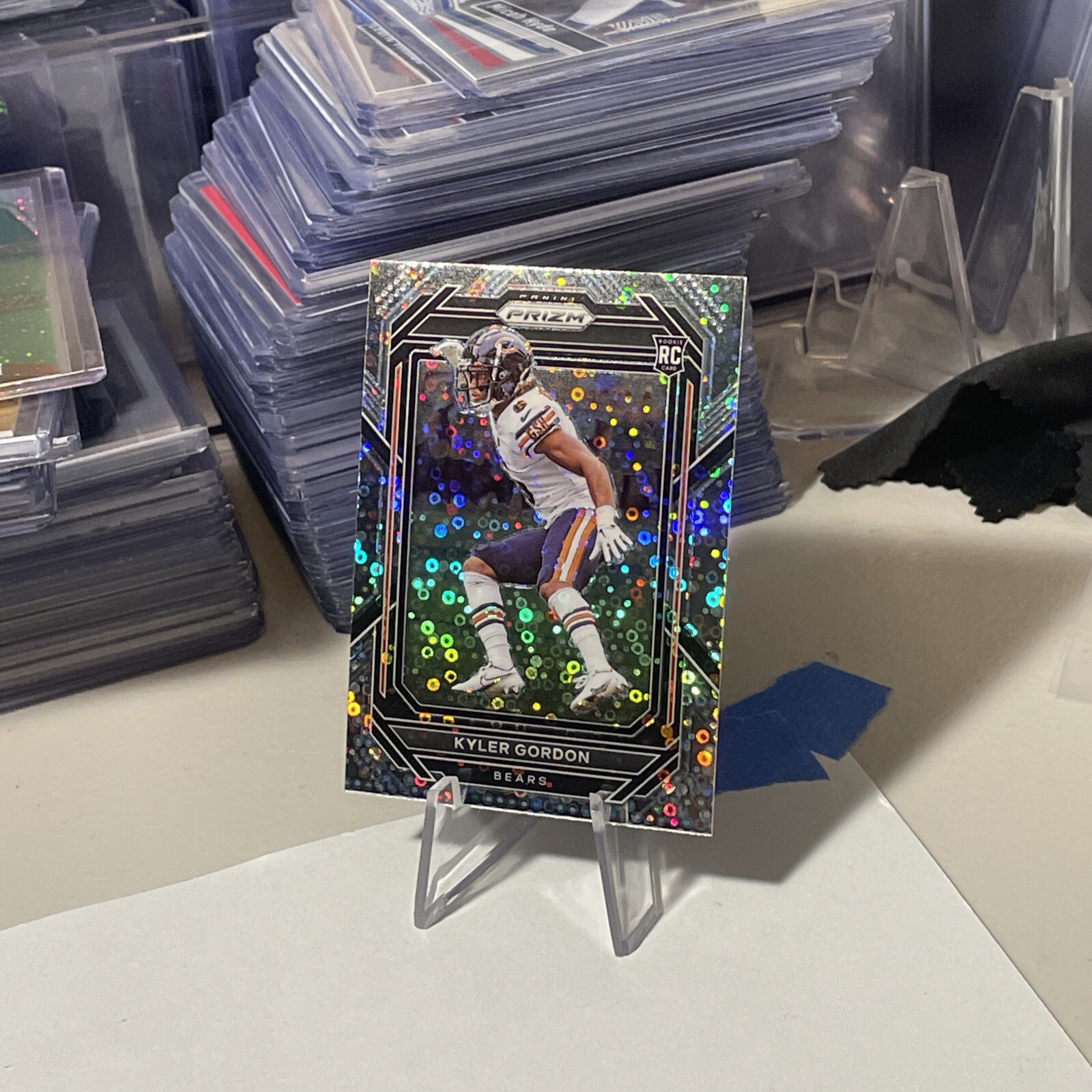 2022 Panini Prizm Rookies No Huddle Prizm Kyler Gordon #385 Rookie RC