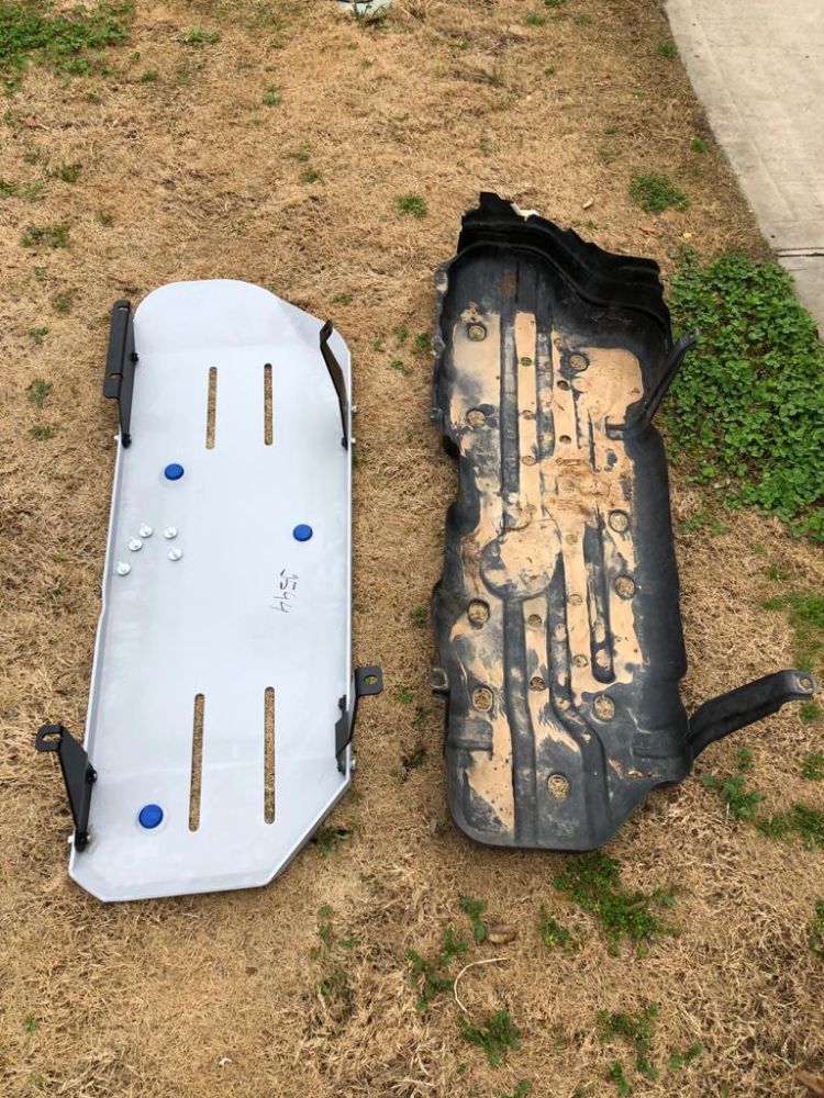 Rival 4Runner Fuel Tank Skid Plate 1/4 Inch Aluminum For 1122 Toyota