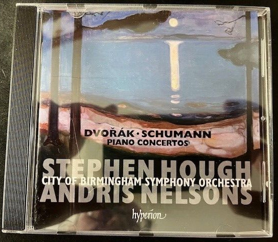 Dvořák / Schumann: Piano Concertos (Stephen Hough/Andris Nelsons) Hyperion cd