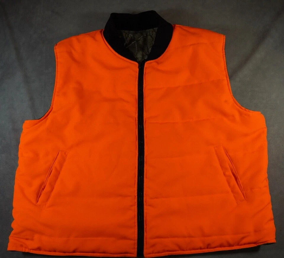 North American Hunting Club Mens Reversible Puffer Vest XL Realtree Hardwoods - Image 2 of 4