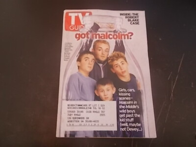 Malcolm in the Middle, Robert Blake, Stockard Channing - TV Guide Magazine 2002