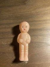 Vintage Celluloid Hard Plastic Doll Kewpie Frozen Charlotte Penny Doll Figure