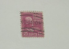 WILLIAM MCKINLEY U.S. POSTAGE 25 CENTS 