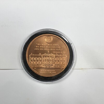 2005 GEORGE W BUSH INAUGURAL COIN Bronze MEDAL - Bronze FDOI