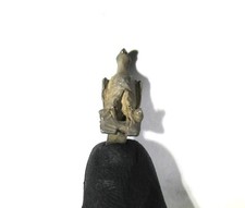 ancient Roman silver eagle figurine