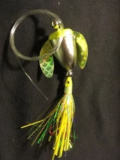 High Percentage Salmon Trolling Flies And Rigs #0 Spin N Glo Spinnie One Pack