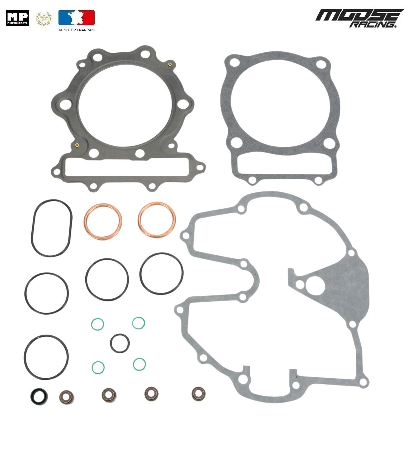 Pochette joints haut-moteur HONDA XR 600 R pour rénovation moteur et enduro historique