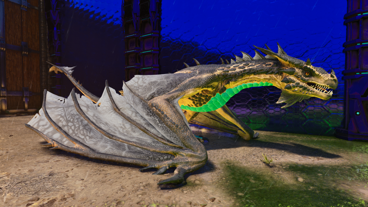 ARK Survival Ascended - Viverna Blu Fuoco 648 (Stampato) PvE - PC/XBOX/PS5