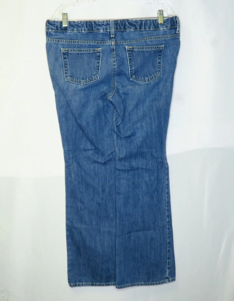 Old Navy Womens Maternity Bootcut Jeans Sz S Reg (34x29) Med Wash 100% Cotton - Image 2 of 4