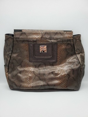 Miche Prima Shell JENNIFER Brown Snakeskin NEW w/o tags Base Purse Not Included