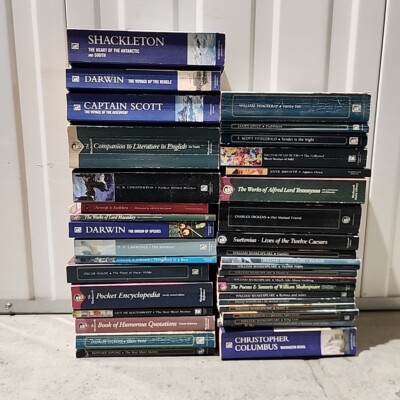 64x Wordsworth Classic Vintage Paperback Book Lot