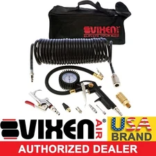 TIRE INFLATION KIT WITH BLOW GUN INFLATES TIRES/TOYS/AIR MATTRESSES/SPORT BALLS