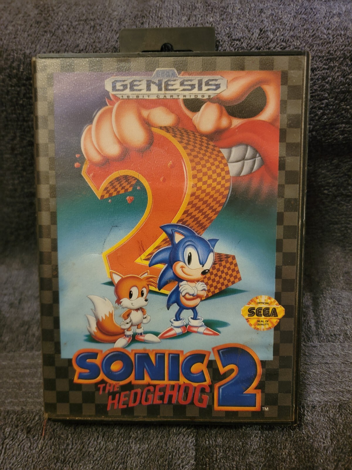 Sonic the Hedgehog 2 (Genesis, 1992) Free Shipping