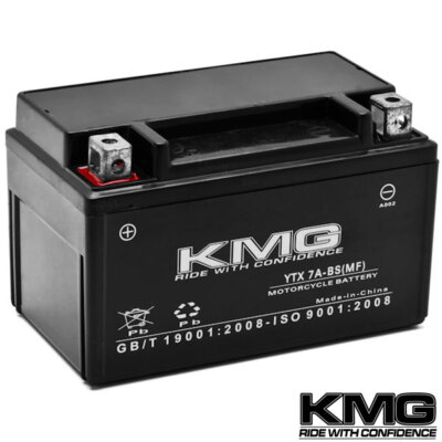 YTX7A-BS Sealed SMF Powersport Battery For Kawasaki 250 EX250 Ninja 250R 2008