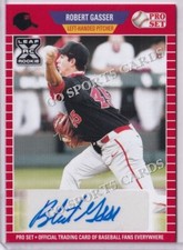 2021 Leaf Pro Set PS-RG2 Robert Gasser XRC Autograph Brewers