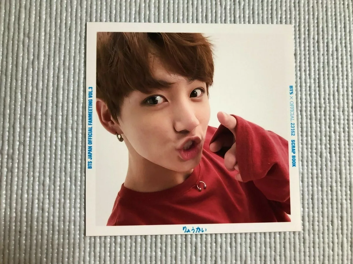 BTS JAPAN OFFICIAL FANMEETING VOL.3 君に届くScrap Book Photo Card